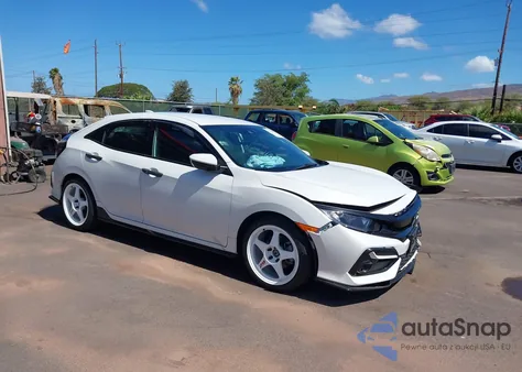 2020 Honda Civic Sport из США, поврежденный, VIN SHHFK7H49LU207365